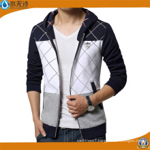 Fashion Brand Sweatshirts Men Zipper Hoodies Printing Slim Fit Hoodies